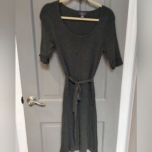 Oh Baby by Motherhood Maternity Gray Knit Dress